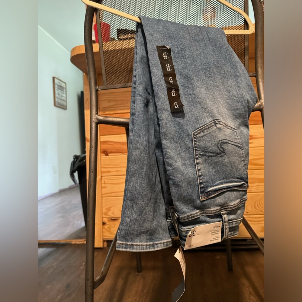 Silver jeans